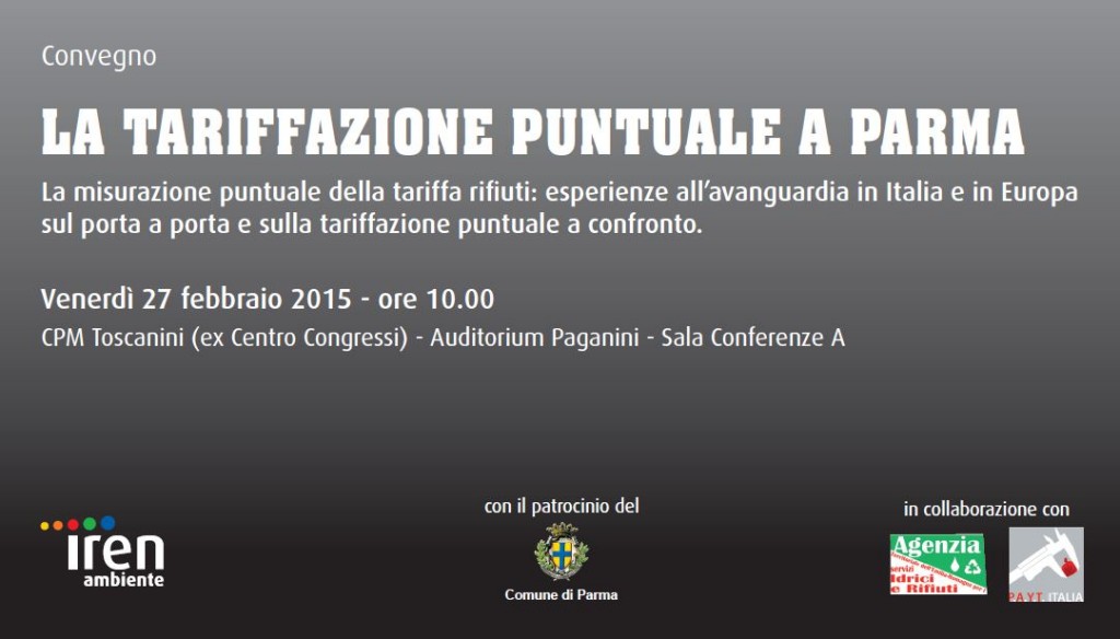 Programma convegno PAYT Parma 01