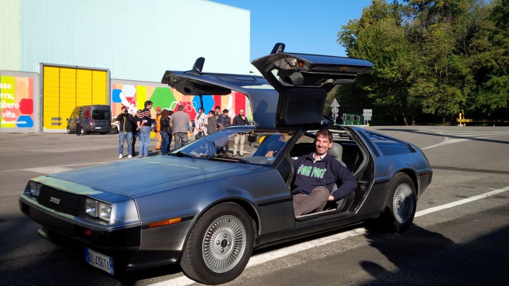 Michele Delorean ritorno al futuro 2015